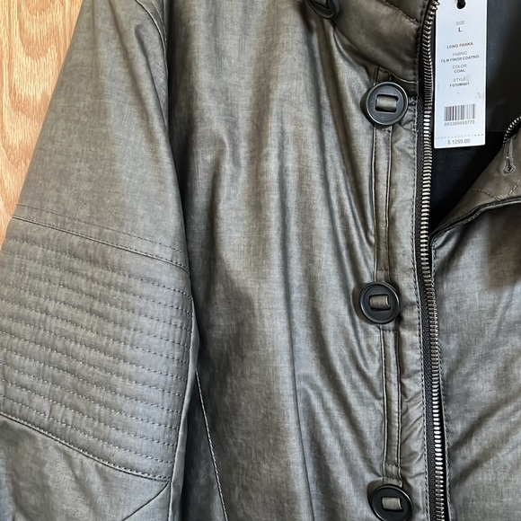 Helmut Lang Long Parka Size L - Picture 4 of 6